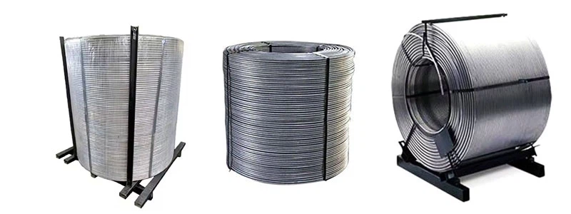 Factory Direct Supply Calcium Silicon Cored Wire Factory Direct Supply Calcium Silicon Cored Wire